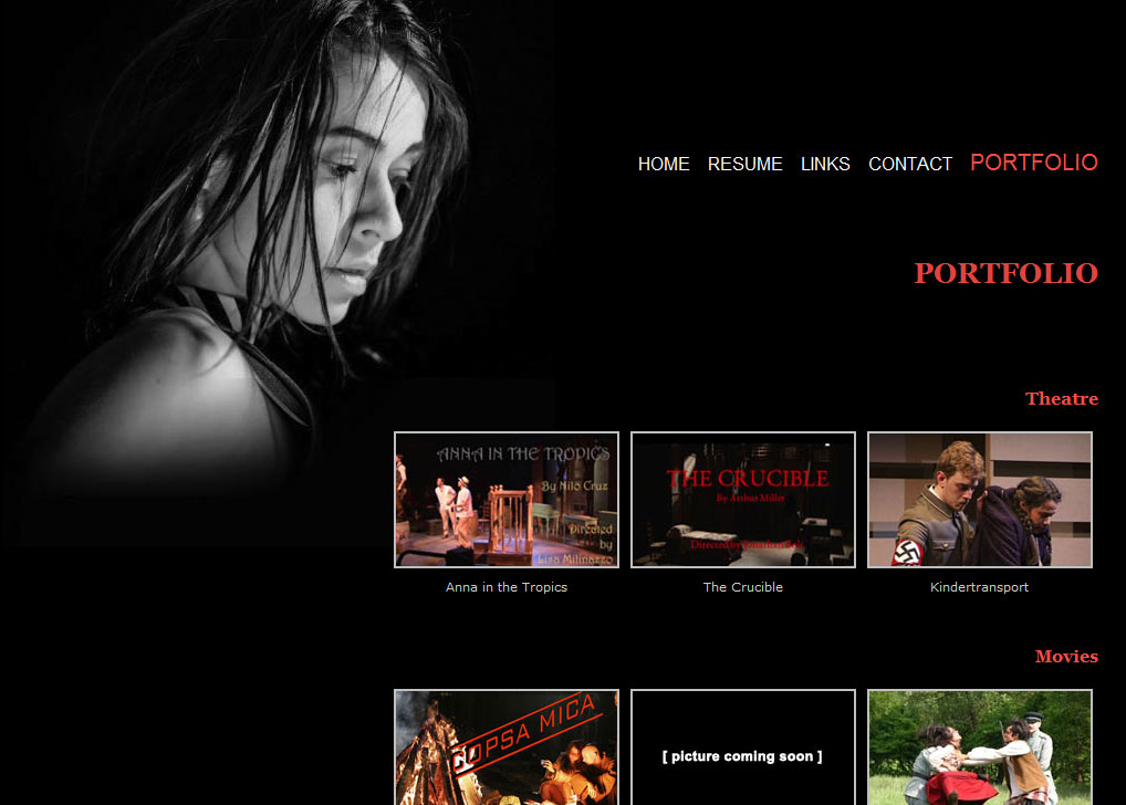(2008) Evgeniya Radilova Website